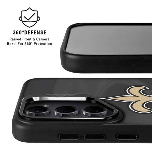 NFL New Orleans Saints Galaxy S24 FE Kickstand Case