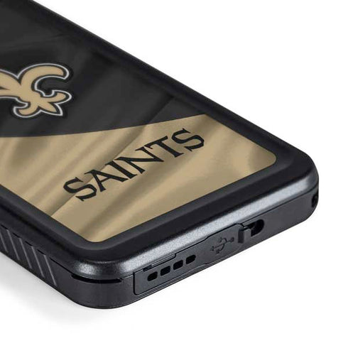 NFL New Orleans Saints Galaxy S24 Plus Waterproof Case