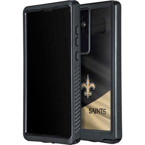 NFL New Orleans Saints Galaxy S24 Ultra Waterproof Case