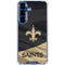 NFL New Orleans Saints Galaxy S25 Plus Clear Case