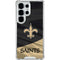 NFL New Orleans Saints Galaxy S25 Ultra Clear Case