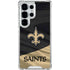 NFL New Orleans Saints Galaxy S25 Ultra Clear Case