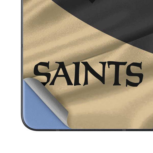 NFL New Orleans Saints Galaxy Z Fold5 5G Skin