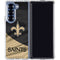 NFL New Orleans Saints Galaxy Z Fold6 Clear Case