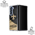 NFL New Orleans Saints Galaxy Z Fold6 Clear Case