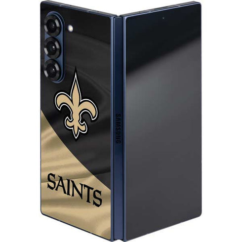 NFL New Orleans Saints Galaxy Z Fold6 Skin