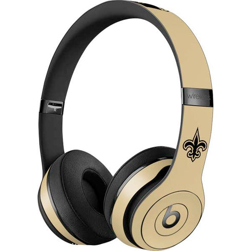 NFL New Orleans Saints Gold Performance Series Beats Solo 3 Wireless Skin