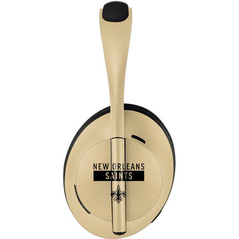 NFL New Orleans Saints Gold Performance Series Bose Noise Cancelling Headphones 700 Skin