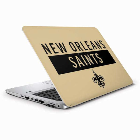 NFL New Orleans Saints Gold Performance Series HP Elitebook Skin