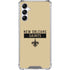 NFL New Orleans Saints Gold Performance Series Gabb Phone 4 Clear Case