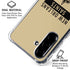 NFL New Orleans Saints Gold Performance Series Galaxy A36 5G Clear Case