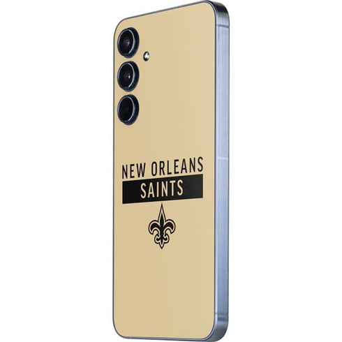 NFL New Orleans Saints Gold Performance Series Galaxy A36 5G Skin