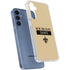 NFL New Orleans Saints Gold Performance Series Galaxy A55 5G Clear Case