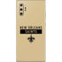 NFL New Orleans Saints Gold Performance Series Galaxy Note 10 Plus Skin