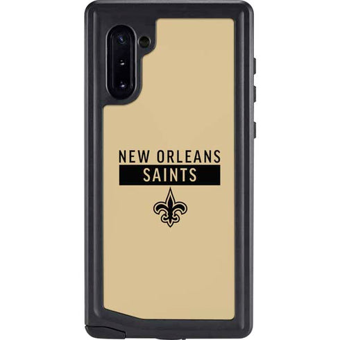 NFL New Orleans Saints Gold Performance Series Galaxy Cases