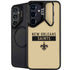 NFL New Orleans Saints Gold Performance Series Galaxy S24 FE Kickstand Case