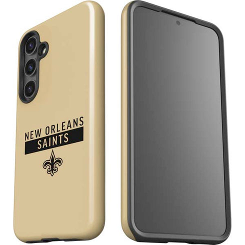 NFL New Orleans Saints Gold Performance Series Galaxy S25 Impact Case