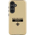 NFL New Orleans Saints Gold Performance Series Galaxy S25 Plus Impact Case