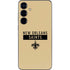 NFL New Orleans Saints Gold Performance Series Galaxy S25 Plus Skin