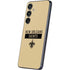 NFL New Orleans Saints Gold Performance Series Galaxy S24 Skin