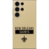 NFL New Orleans Saints Gold Performance Series Galaxy S24 Ultra Skin