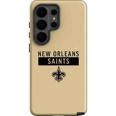NFL New Orleans Saints Gold Performance Series Galaxy S26 Ultra Impact Case