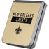 NFL New Orleans Saints Gold Performance Series Galaxy Z Flip6 Skin