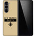 NFL New Orleans Saints Gold Performance Series Galaxy Z Fold5 5G Skin