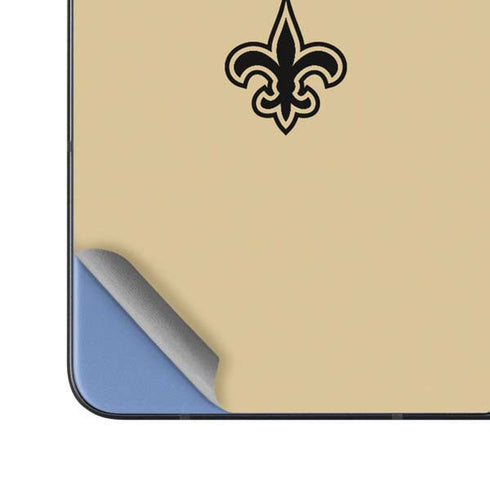 NFL New Orleans Saints Gold Performance Series Galaxy Z Fold5 5G Skin