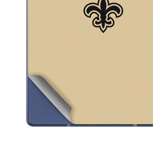 NFL New Orleans Saints Gold Performance Series Galaxy Z Fold6 Skin