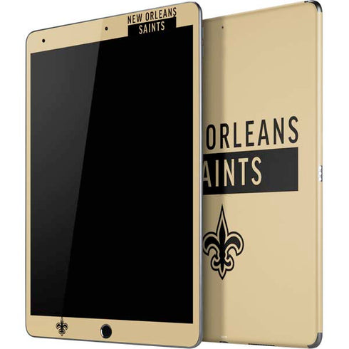 NFL New Orleans Saints Gold Performance Series iPad Skins