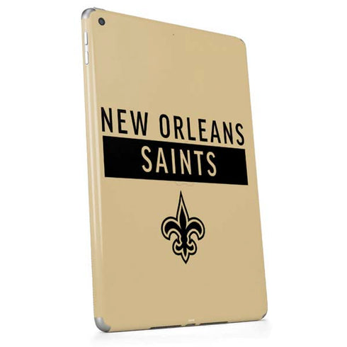 NFL New Orleans Saints Gold Performance Series Apple iPad Skin