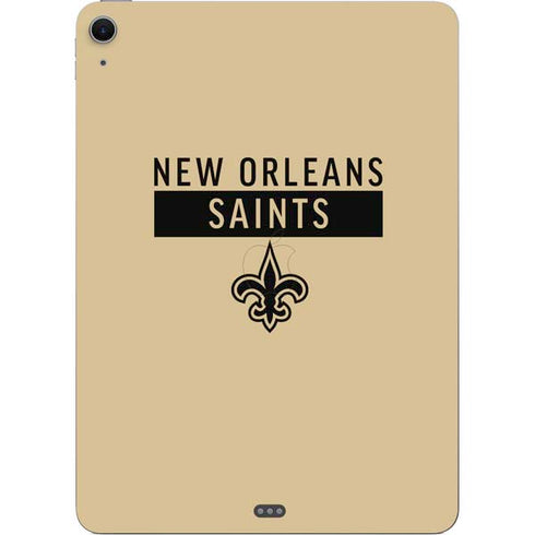 NFL New Orleans Saints Gold Performance Series Apple iPad Air Skin