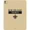 NFL New Orleans Saints Gold Performance Series iPad Pro 13in M4 (2024) Skin