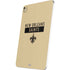 NFL New Orleans Saints Gold Performance Series iPad Pro 13in M4 (2024) Skin