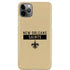 NFL New Orleans Saints Gold Performance Series iPhone Cases