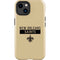 NFL New Orleans Saints Gold Performance Series iPhone 15 Impact Case