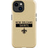 NFL New Orleans Saints Gold Performance Series iPhone 15 Impact Case