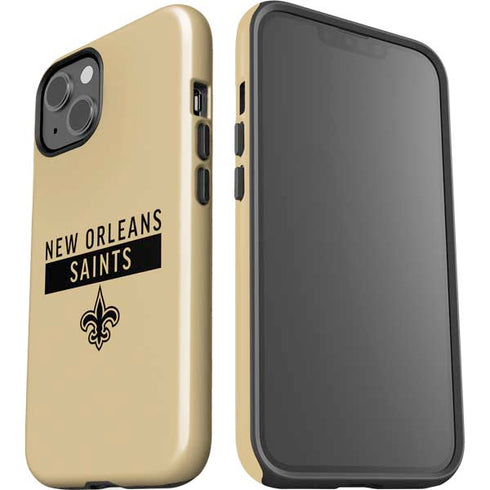NFL New Orleans Saints Gold Performance Series iPhone 15 Impact Case