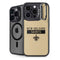 NFL New Orleans Saints Gold Performance Series iPhone 15 Pro Max Kickstand Case