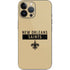 NFL New Orleans Saints Gold Performance Series iPhone 15 Pro Max Skin