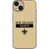 NFL New Orleans Saints Gold Performance Series iPhone 15 Skin