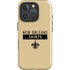 NFL New Orleans Saints Gold Performance Series iPhone 16 Pro Max Magsafe Impact Case