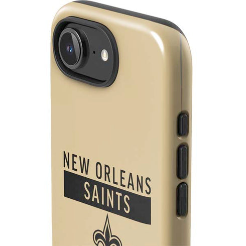 NFL New Orleans Saints Gold Performance Series iPhone 16e Impact Case