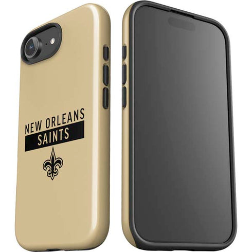 NFL New Orleans Saints Gold Performance Series iPhone 16e Impact Case