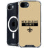 NFL New Orleans Saints Gold Performance Series iPhone 16e MagSafe Case