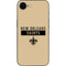 NFL New Orleans Saints Gold Performance Series iPhone 16e Skin
