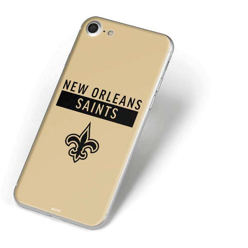 NFL New Orleans Saints Gold Performance Series iPhone 8 Skin