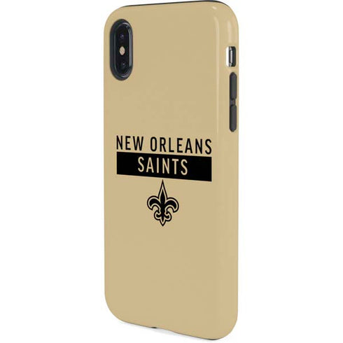 NFL New Orleans Saints Gold Performance Series iPhone XS Pro Case