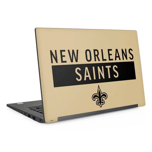 NFL New Orleans Saints Gold Performance Series Dell Latitude Skin